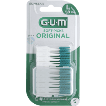 GUM® Soft-Picks® Original Tandenstokers Large 50 Stuks
