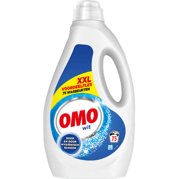 Omo Vloeibaar Wasmiddel Wit XXL 75 wasbeurten