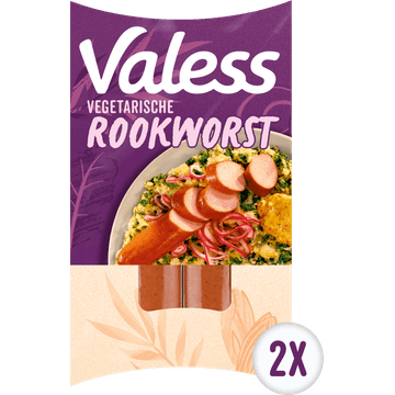 Valess Vegetarische Rookworst 2 Stuks 160 g
