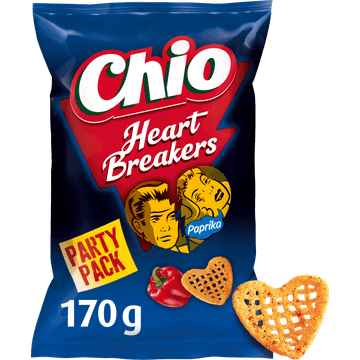 Chio Heart Breakers Paprika Party Pack 170 g