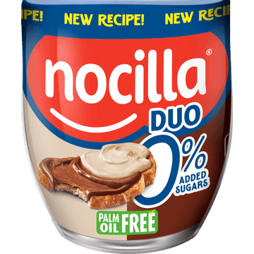 Hazelnootpasta Duo 0% toegevoegde suiker