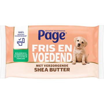 Page Vochtig Toiletpapier Shea Butter 38 Stuks
