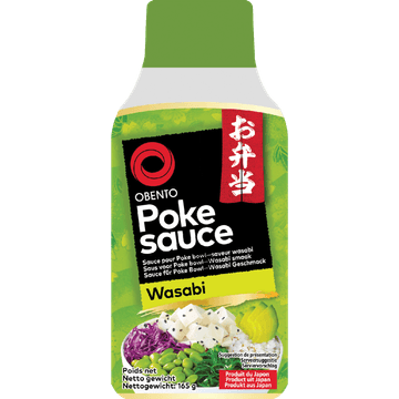 Obento Poke Sauce Wasabi 165 g