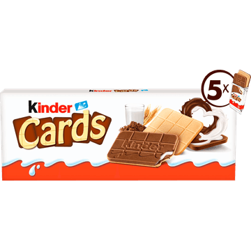 Kinder Cards 5 x 2 Stuks 128 g