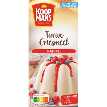 Koopmans Tarwegriesmeel Naturel 500 g