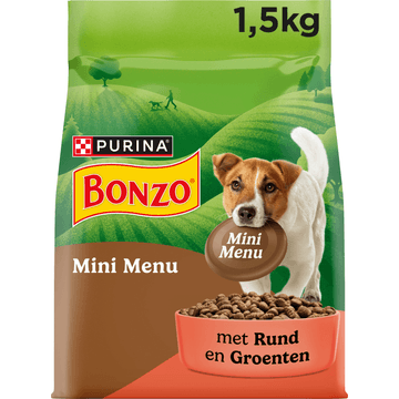 Bonzo Mini Menu Hondenvoer met Rund