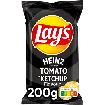 Lay's Heinz Tomaten Ketchup Chips 200 gr