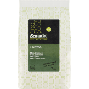 Smaakt Bio Maïsgriesmeel Polenta 400 g