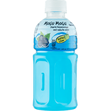 Mogu Mogu Zwarte Bessensmaak met Nata de Coco 320 ml