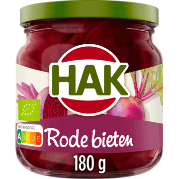Hak Rode Bieten Schijven Bio 180 g