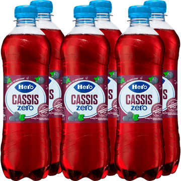 Hero Cassis Zero 6 x 0,5L