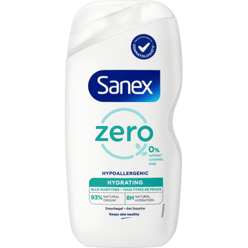 Zuiverende douchegel Sanex Zero% voor alle huidtypes {400ml}