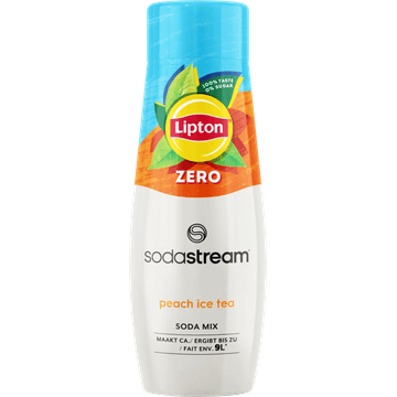 SodaStream Lipton Peach Zero Siroop 440ML