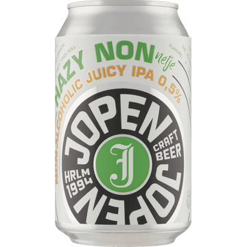 Jopen - IPA - Craft Beer - <0.5% Alcoholvrij - Blik - 330ML