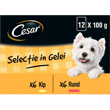 Cesar Selectie in Gelei 12 x 100 g