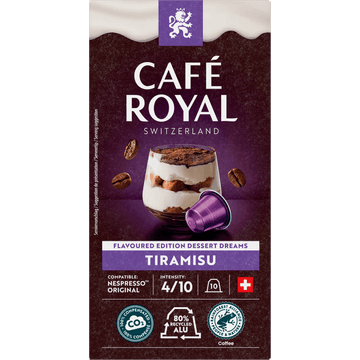 Café Royal Flavoured Edition Dessert Dreams Tiramisu 10x50g