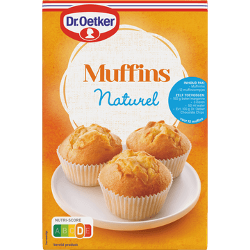 Dr. Oetker Muffins Naturel Bakmix 350 g