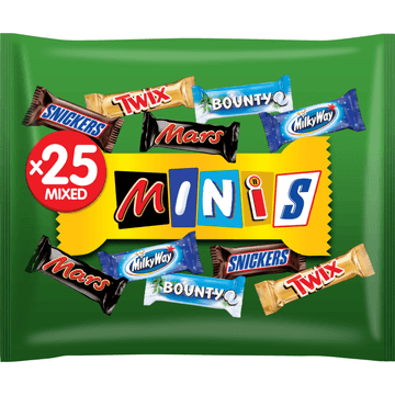 Mars Minimix chocolade repen uitdeelzak 500g