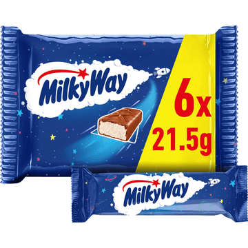 Milky Way Twin luchtige chocolade repen 6-pack