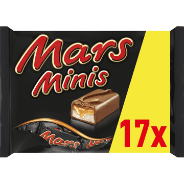 Mars Minis chocolade caramel repen uitdeelzak 333g