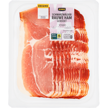Jumbo Schwarzwälder Rauwe Ham Gerookt 175 g
