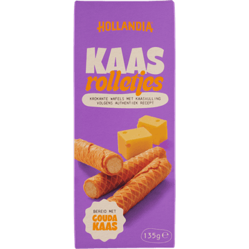 Hollandia Kaas Rolletjes 135 g