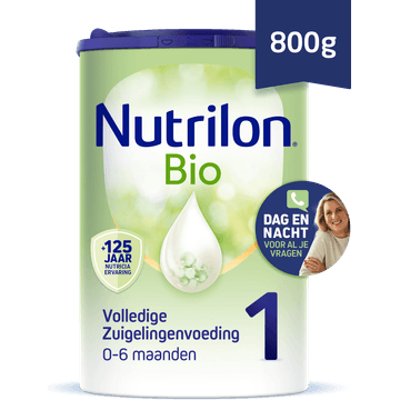 Nutrilon Bio 1 Volledige Zuigelingenvoeding - Baby 0-6 Maanden 800 g