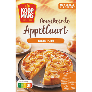 Koopmans Omgekeerde appeltaart Tarte tatin 330 g