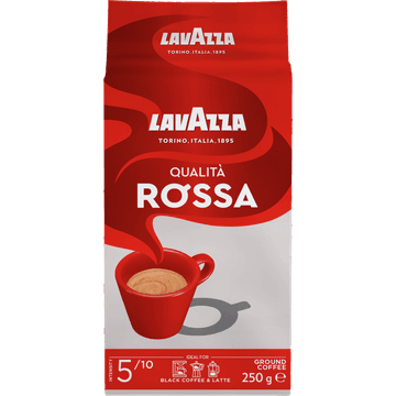Lavazza Qualita Rossa gemalen / filterkoffie 250 g