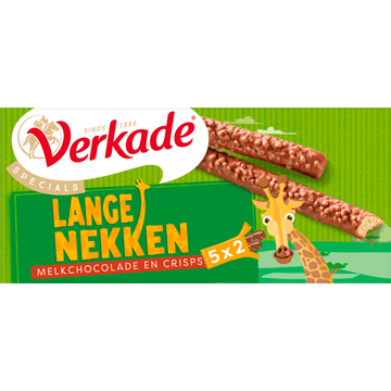 Verkade Specials Lange nekken koek melkchocolade 150 g