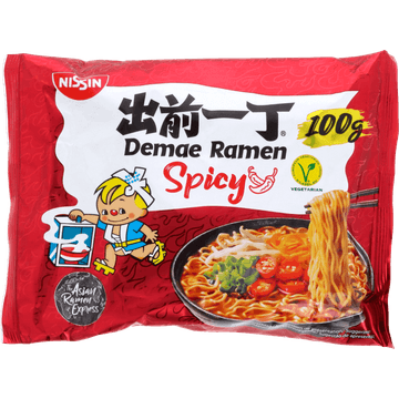Nissin Demae Ramen Spicy 100 g