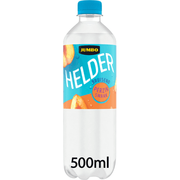 Jumbo Helder Licht Bruisend Mineraalwater Perzik Smaak 500ML