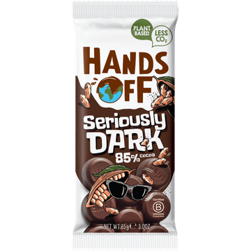 Hands Off Seriously Dark 85% Cocoa 85 g