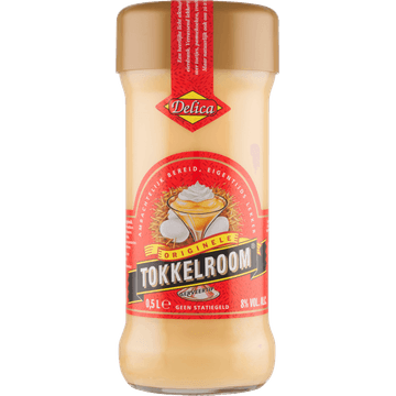Delica - Originele Tokkelroom - 500ML