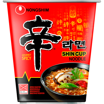 Nongshim Shin Cup Noodle Soup 68 g