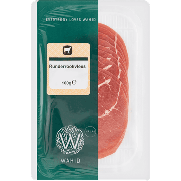 Wahid Runderrookvlees 100 g