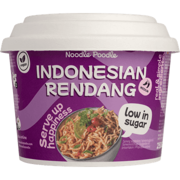 The Noodle Poodle Rendang Bowl 250g