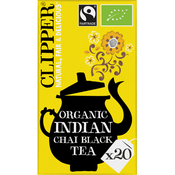 Clipper Indian Chai Organic Black Tea 20 stuks 50 g
