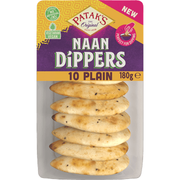 Patak's Patak's Naan Dippers 10 Stuks