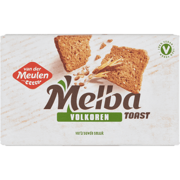 Van der Meulen Melba Volkoren Toast 120g