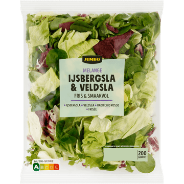 Jumbo Melange IJsbergsla & Veldsla 200 g