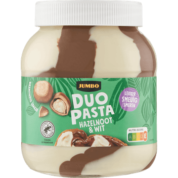 Jumbo Duo Pasta Hazelnoot & Wit 750 g
