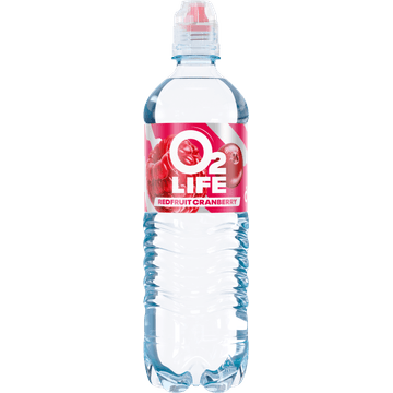 O2 Life Redfruitcranberry 750 ml