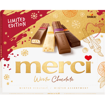 Merci Chocolade Winter Limited Edition 20 Stuks 250g