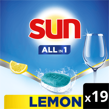 Sun All-in 1 Vaatwastabletten Citroen 19 tabletten