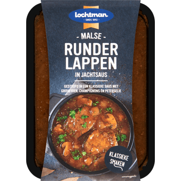 Lochtman Malse Runderlappen in Jachtsaus 500 g