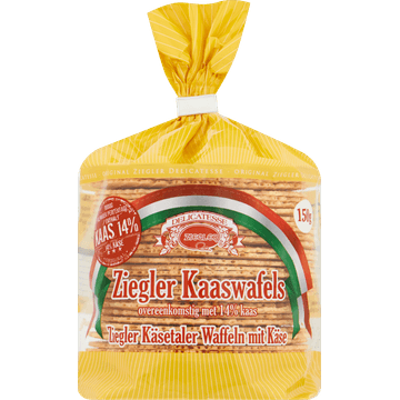 Ziegler Kaaswafels 150 g