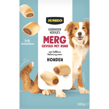 Jumbo Hondenkoekjes met Merg 500g