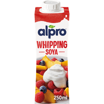 Alpro Plantaardige Variatie Op Slagroom Op Te Kloppen 250ml