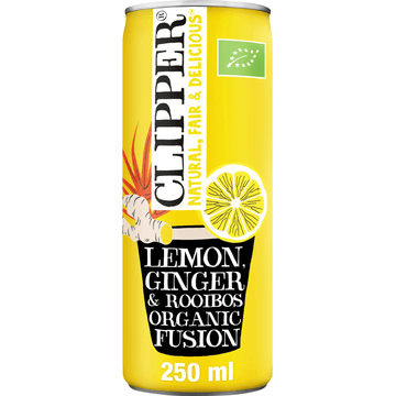 Clipper Lemon, Ginger & Rooibos Organic Fusion 250 ml
